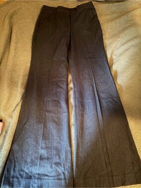 Women's Classic Straight Dress Pants - Dark Charcoal